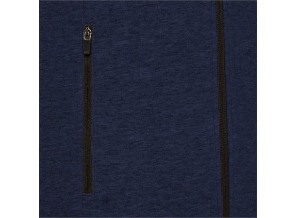 Lyre Full Zip Hooded Jacket W NAV XL Hettejakke i bomullsmiks til dame 