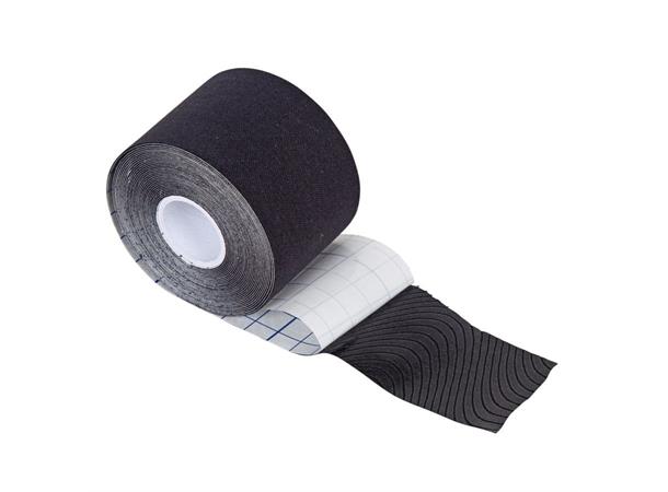 ScanSport Kinesiologitape Sort For økt bevegelighet og helingsprosess 
