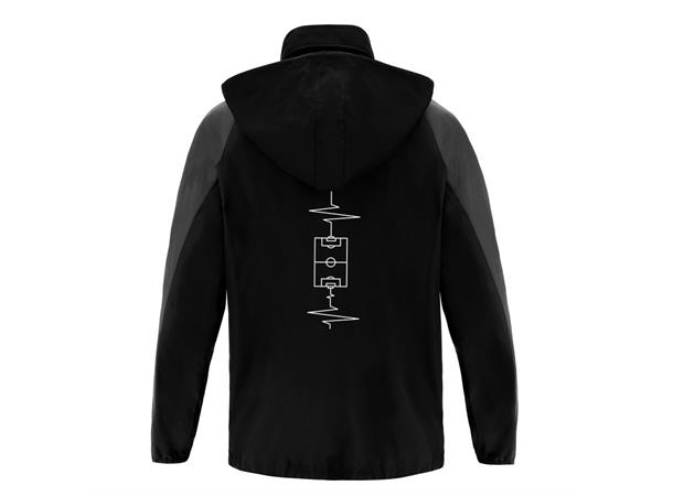 CK Fotball Elbrus SORT Regnjakke 