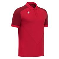 Baldwin Poly Polo RED 3XS Teknisk poloskjorte - Unisex