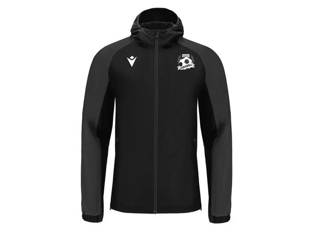 CK Fotball Alps SORT Regnjakke 