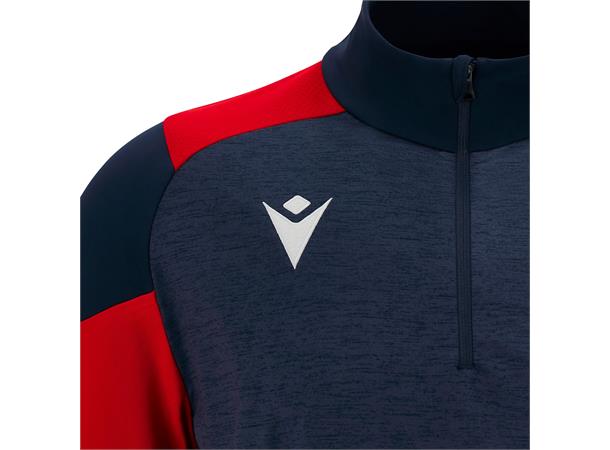 Izel Training 1/4 Zip Top NAV/RED 3XL Teknisk treningsgenser - Unisex 