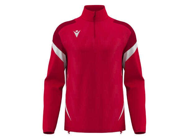 Hollow 1/4 zip RED/WHT 3XS Treningstopp - Unisex 